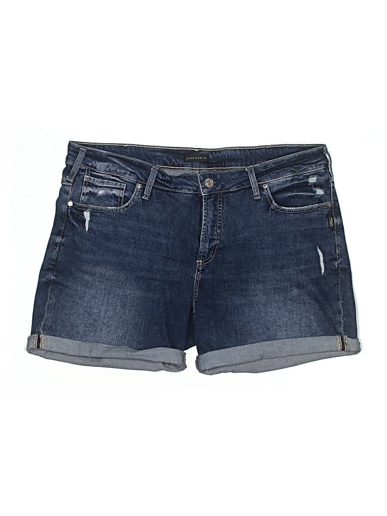 Pre-owned Silver Jeans Co. Denim Shorts In Blue