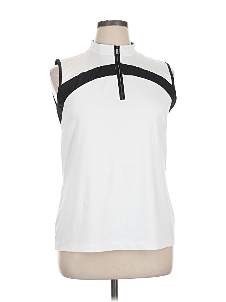Pre-owned Tail Sleeveless T-shirt In White