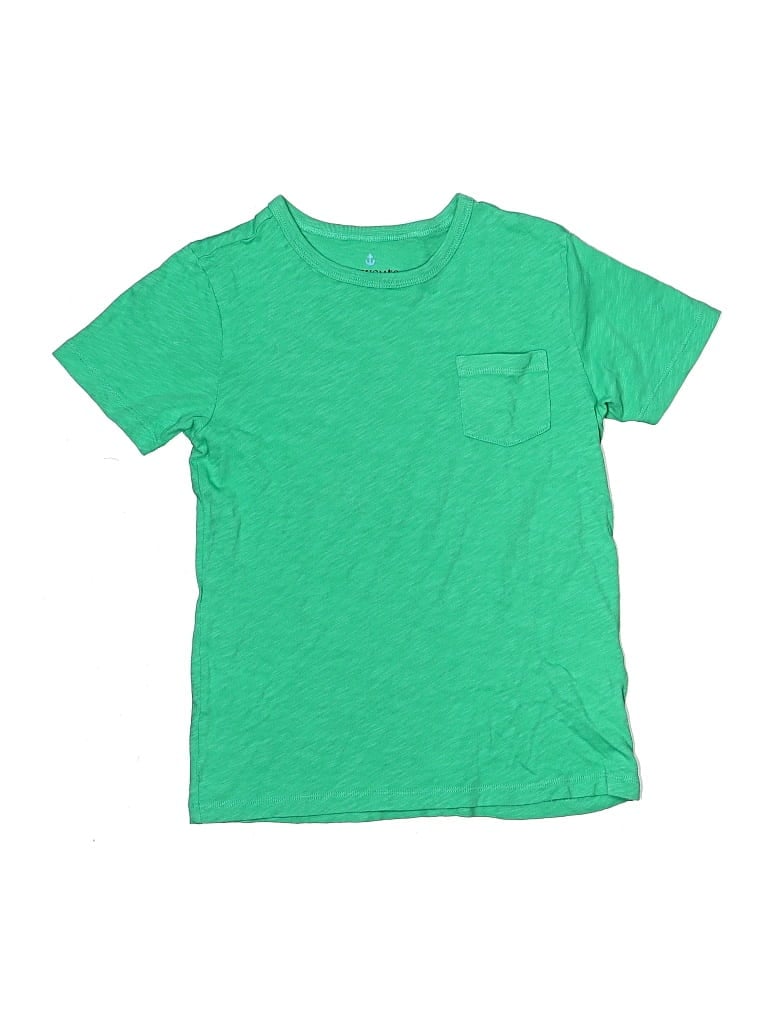 Pre-owned Crewcuts Kids' Short Sleeve T-shirt In Green