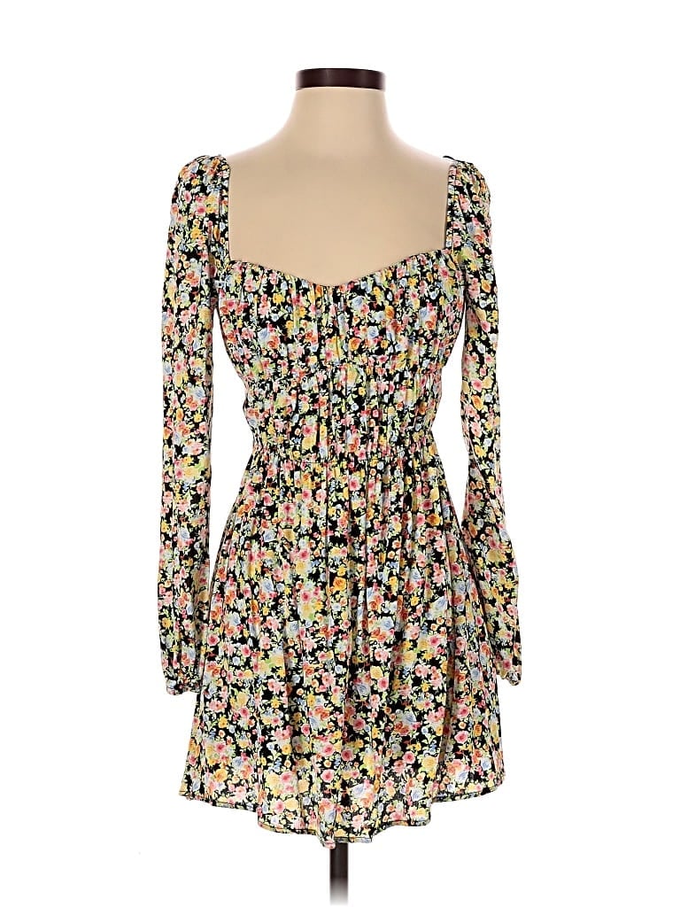 Pre-owned Elodie Casual Dress In Black