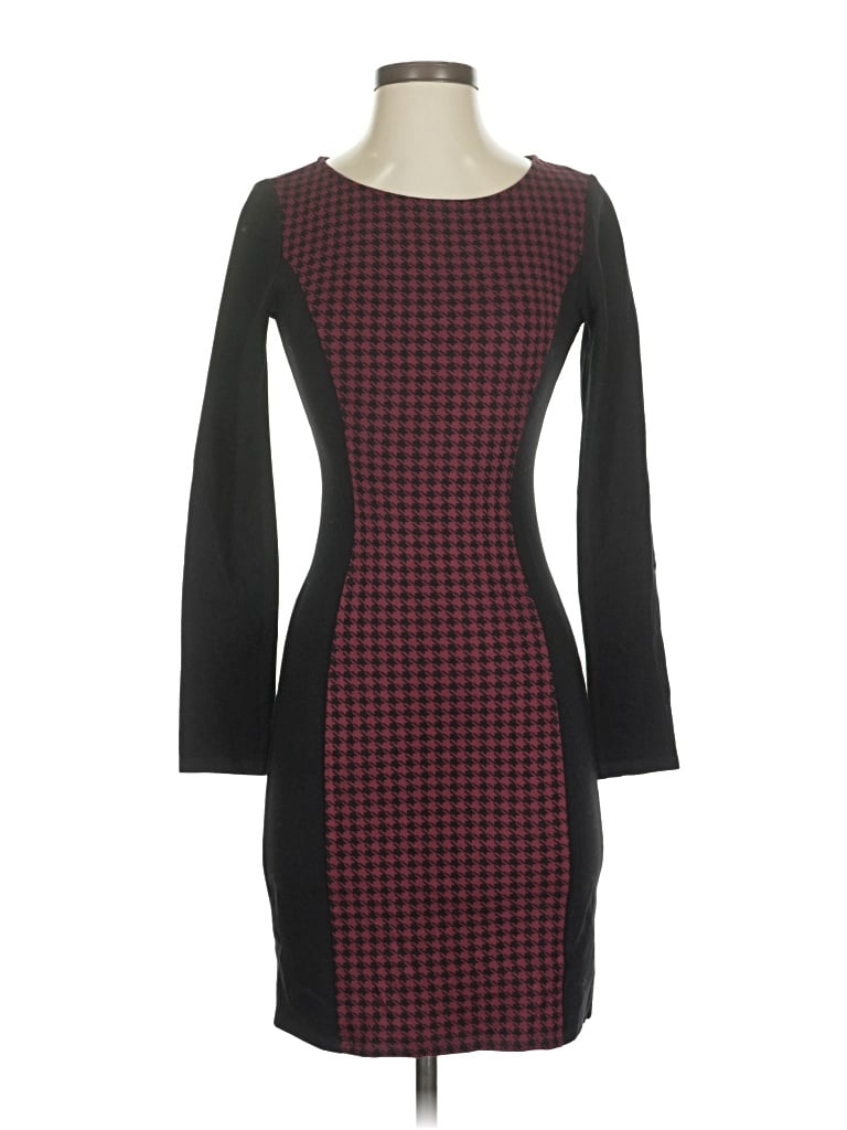 Pre-owned Ella Moss Cocktail Dress In Burgundy