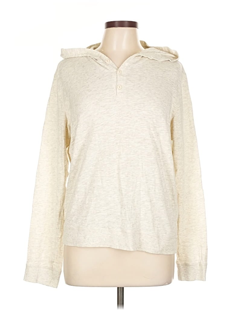 Pre-owned Vince Pullover Sweater In White