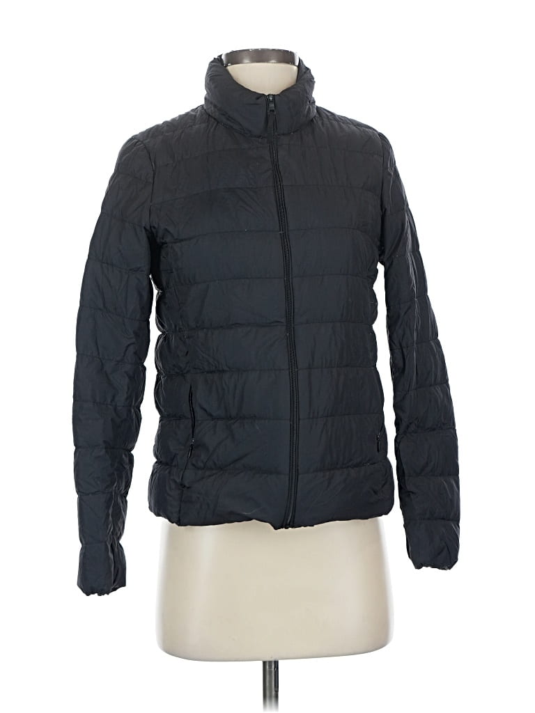 Pre-owned Uniqlo Jacket In Black