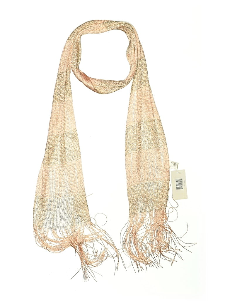 Pre-owned Noelle Scarf In Orange