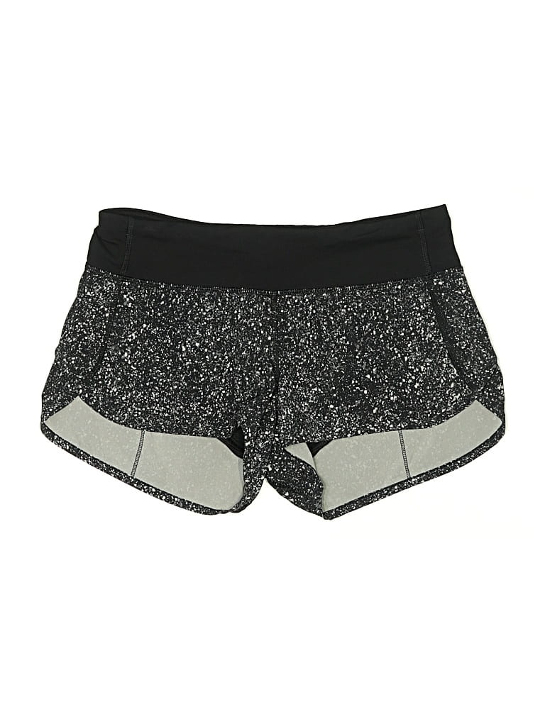 Pre-owned Lululemon Athletica Athletic Shorts In Silver