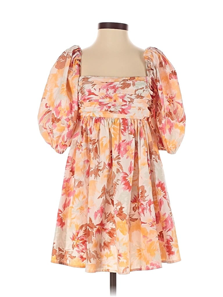 Pre-owned Abercrombie & Fitch Cocktail Dress In Orange