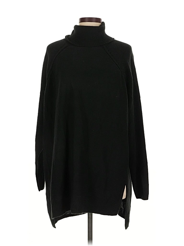 Pre-owned Joe Fresh Turtleneck Sweater In Black