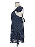 Assorted Brands Polka Dots Blue Casual Dress Size L - photo 5
