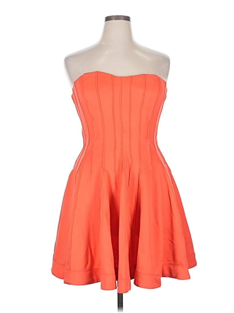 Pre-owned Betsey Johnson Cocktail Dress In Orange