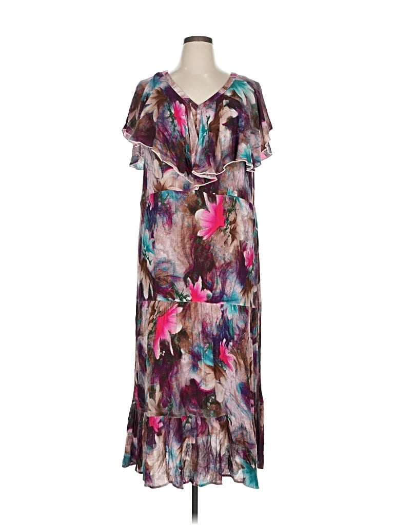 Pre-owned Soft Surroundings Casual Dress In Brown