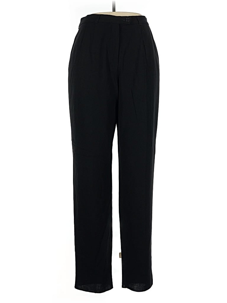 Pre-owned Calvin Klein Wool Pants In Black