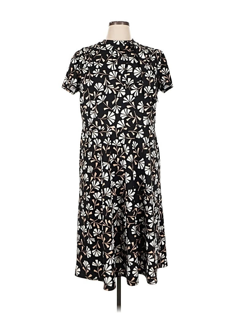 Pre-owned London Times Casual Dress In Black