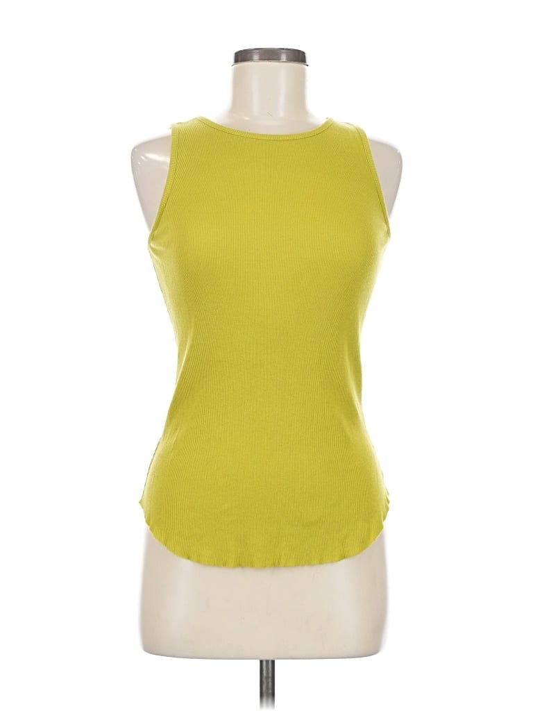 Pre-owned Vince Sleeveless T-shirt In Yellow