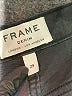 FRAME Denim Graphic Black Jeans Size 29 waist - photo 7
