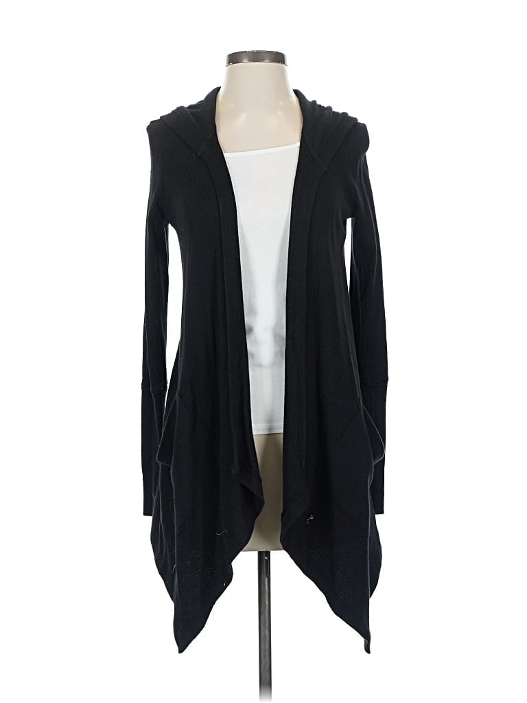 Pre-owned Splendid Cardigan Sweater In Black