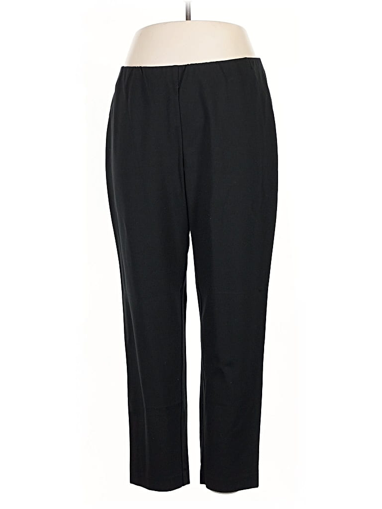 Pre-owned Jjill Dress Pants In Black