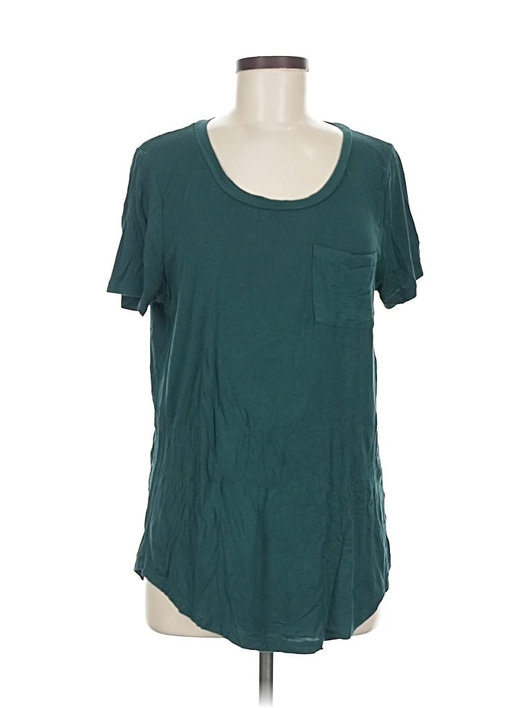 Pre-owned Market & Spruce Short Sleeve T-shirt In Blue