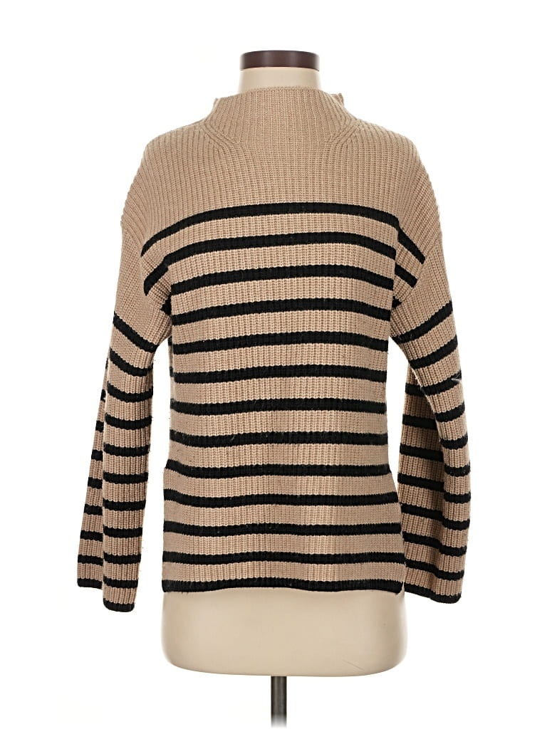 Pre-owned Rails Turtleneck Sweater In Brown