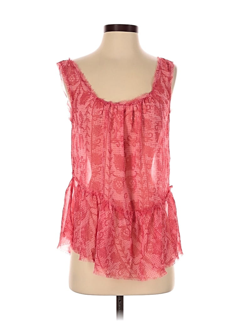 Pre-owned Rachel Rachel Roy Sleeveless Blouse In Pink