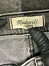 Madewell Houndstooth Gray Jeans Size 28 waist - photo 7