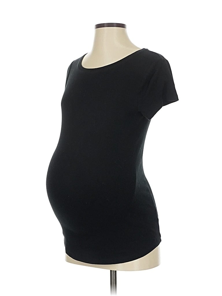 Pre-owned Ingrid & Isabel Short Sleeve T-shirt In Black