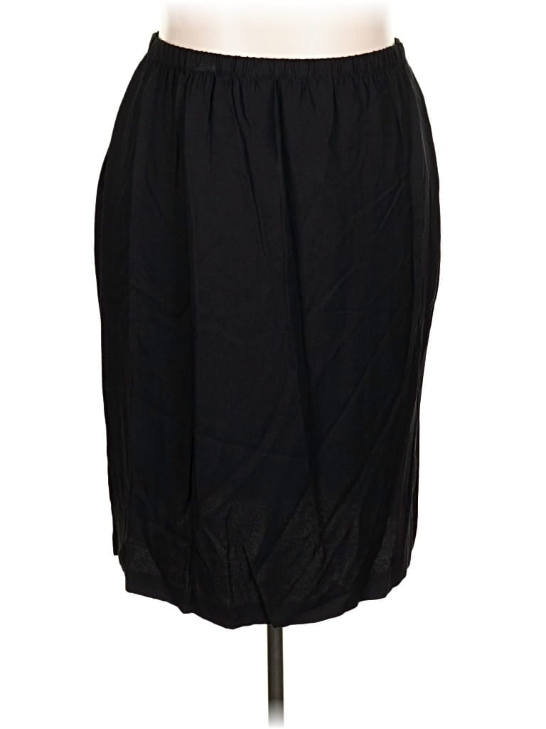 Pre-owned Unbranded Formal Skirt In Black