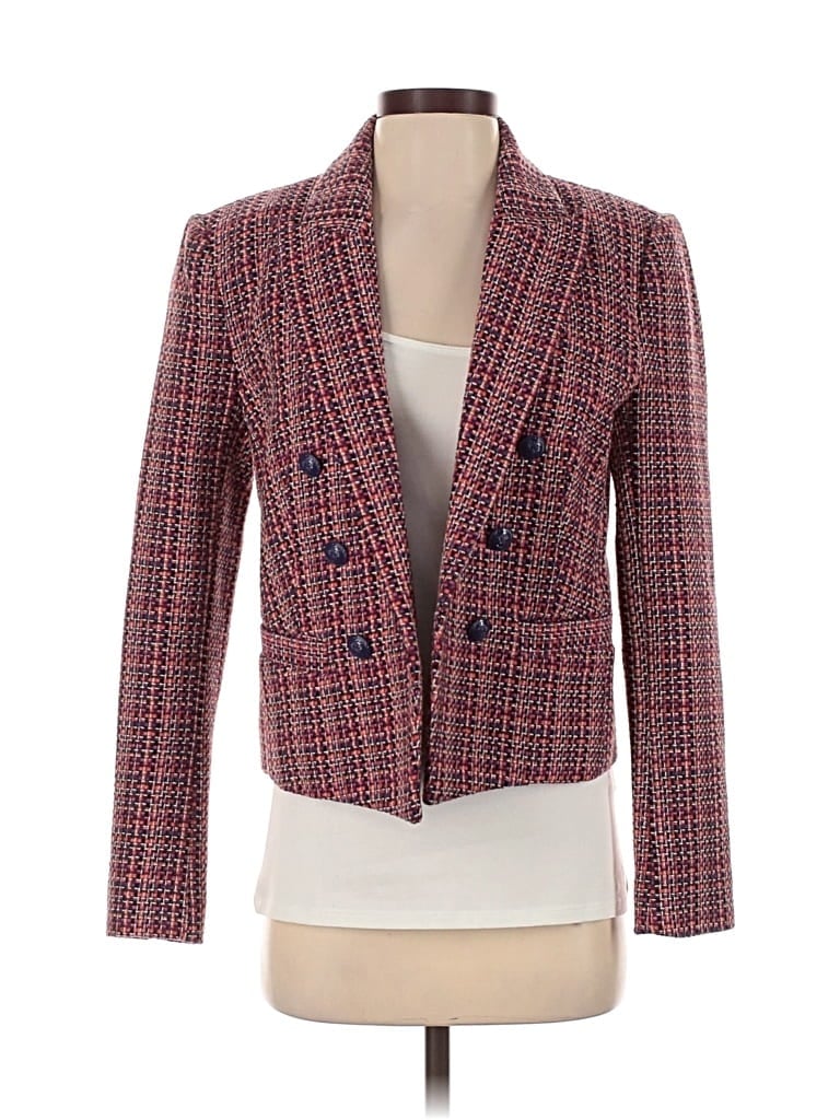 Pre-owned L'agence Blazer Jacket In Pink