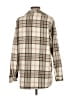 HL Affair 100% Polyester Plaid Ivory Coat Size S - photo 2