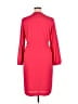 Talbots 100% Polyester Red Casual Dress Size 14 - photo 2