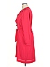 Talbots 100% Polyester Red Casual Dress Size 14 - photo 5