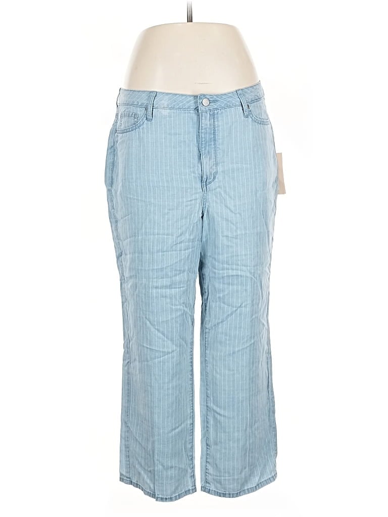 Pre-owned Nydj Casual Pants In Blue