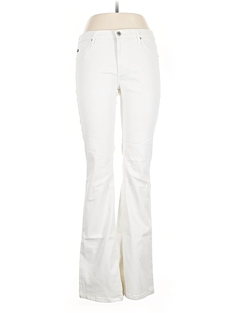 Pre-owned Adriano Goldschmied Jeans In White