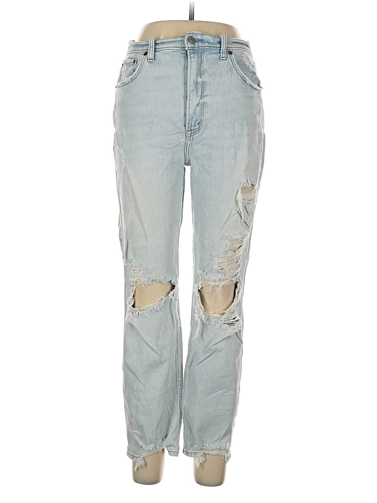 Pre-owned Abercrombie & Fitch Jeans In Blue