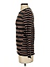Bela NYC 100% Cotton Stripes Brown Pullover Sweater Size XS - photo 5