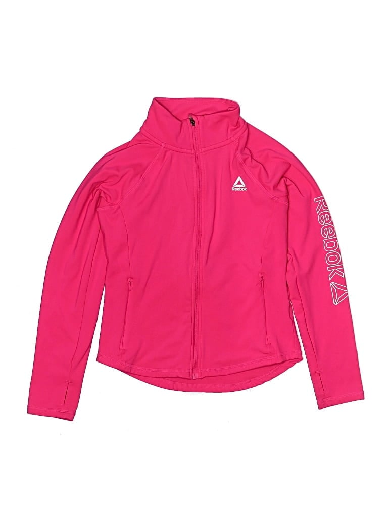 Pre-owned Reebok Kids' Track Jacket In Pink