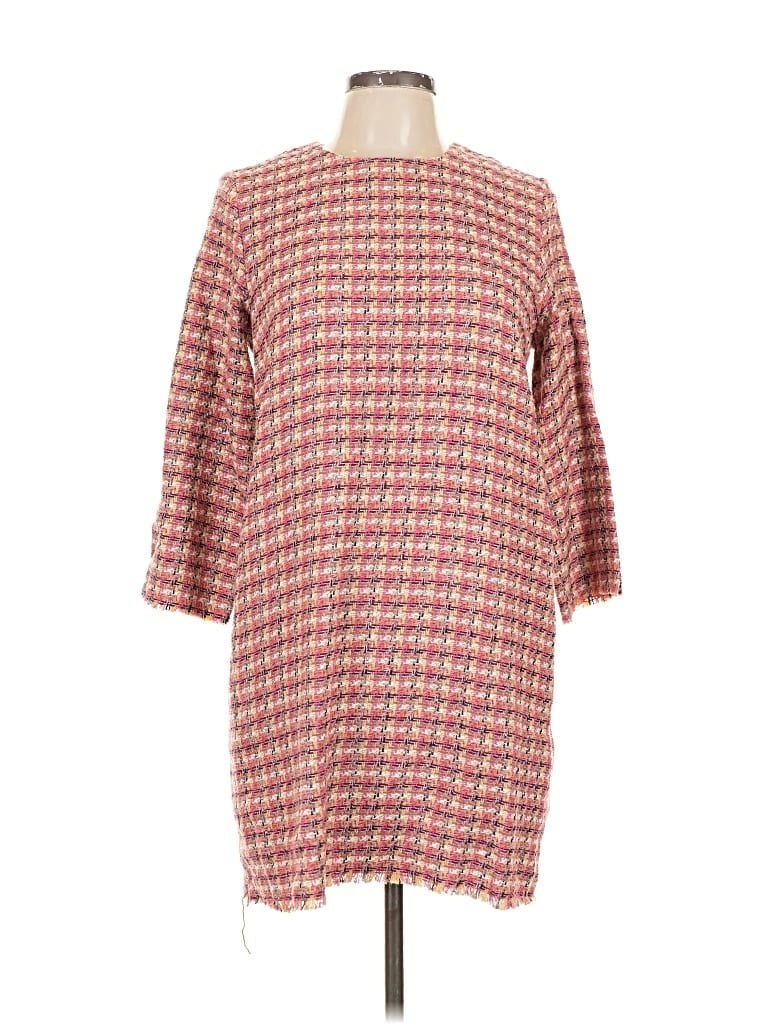 Zara Trf Casual Dress In Pink