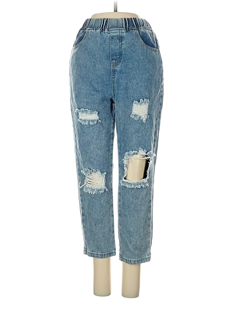 Pre-owned Unbranded Jeans In Blue