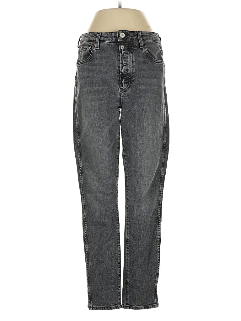 Pre-owned Trave Jeans In Gray