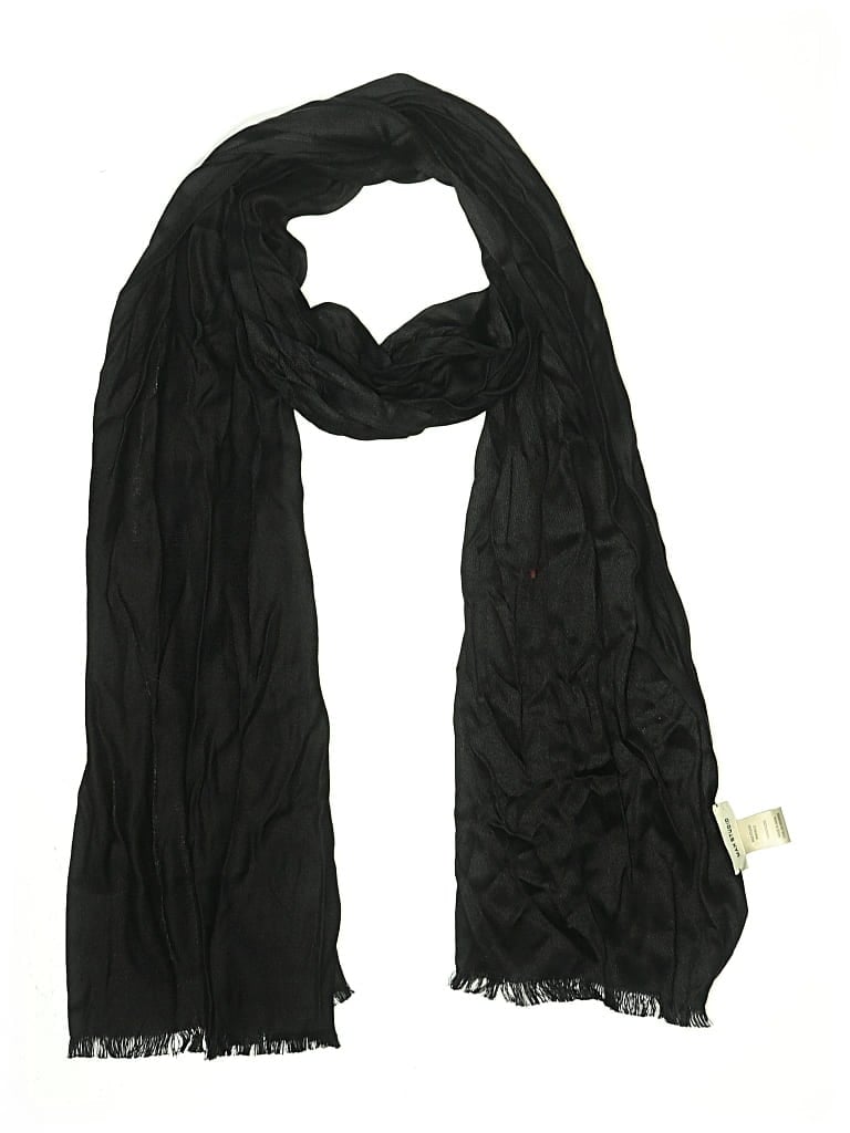 Pre-owned Max Studio Scarf In Black