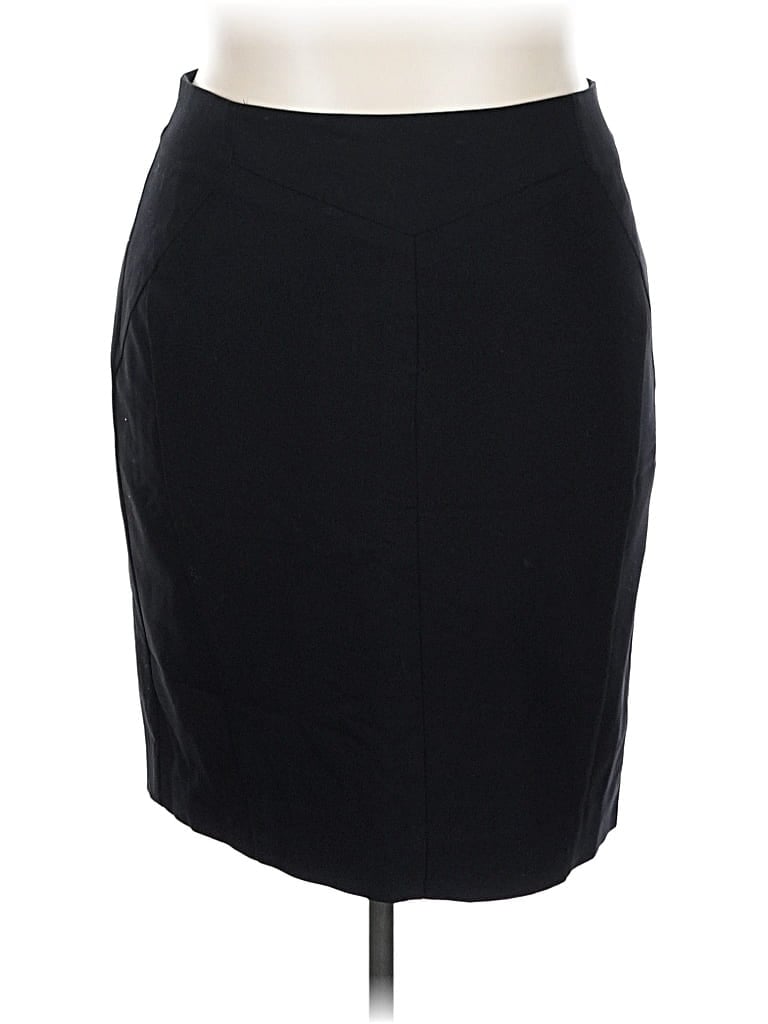 Pre-owned Worthington Formal Skirt In Black