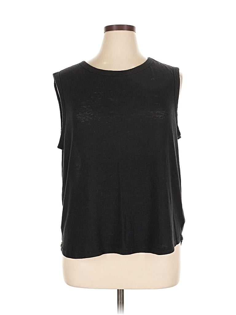 Pre-owned Gap Sleeveless T-shirt In Black