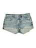 FRAME Blue Denim Shorts Size 28 waist - photo 1