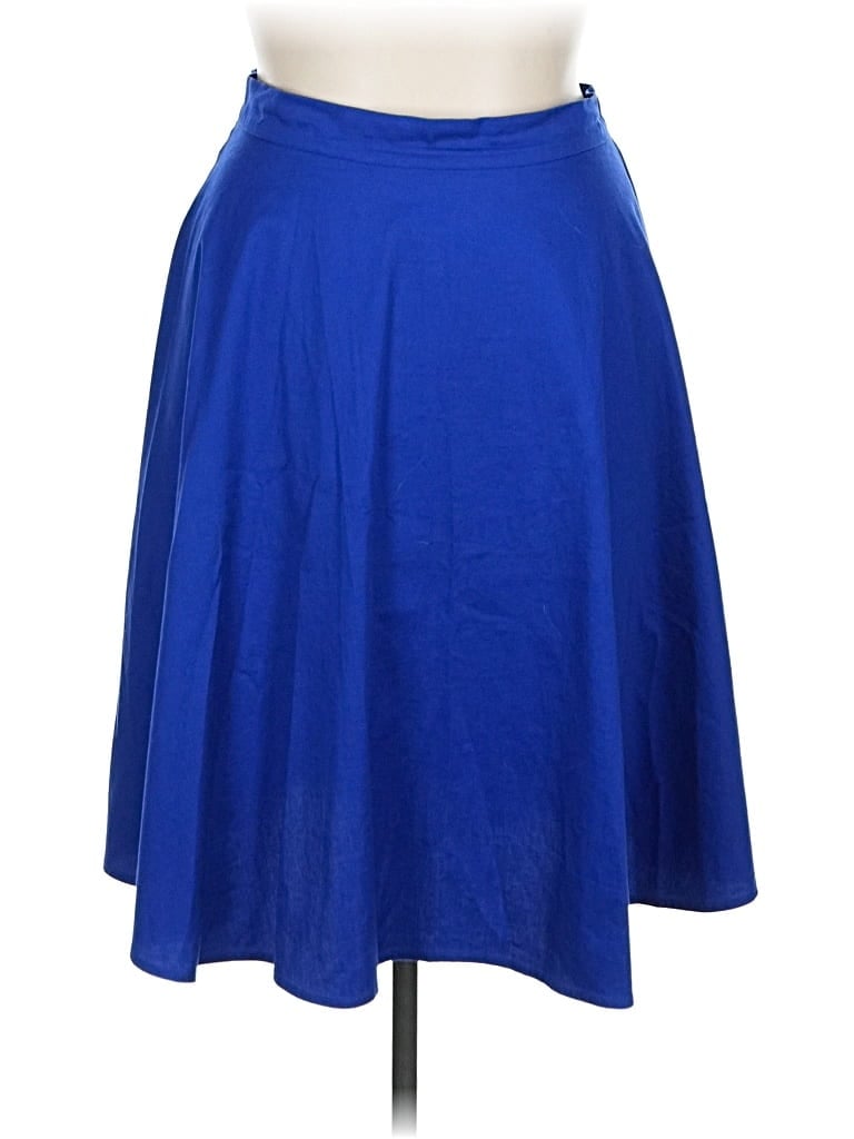 Pre-owned Unbranded Casual Skirt In Blue