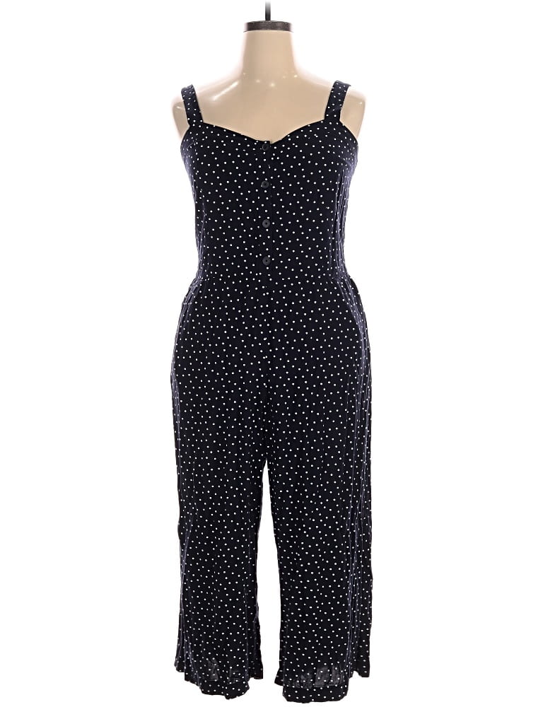 Pre-owned Ann Taylor Loft Jumpsuit In Blue