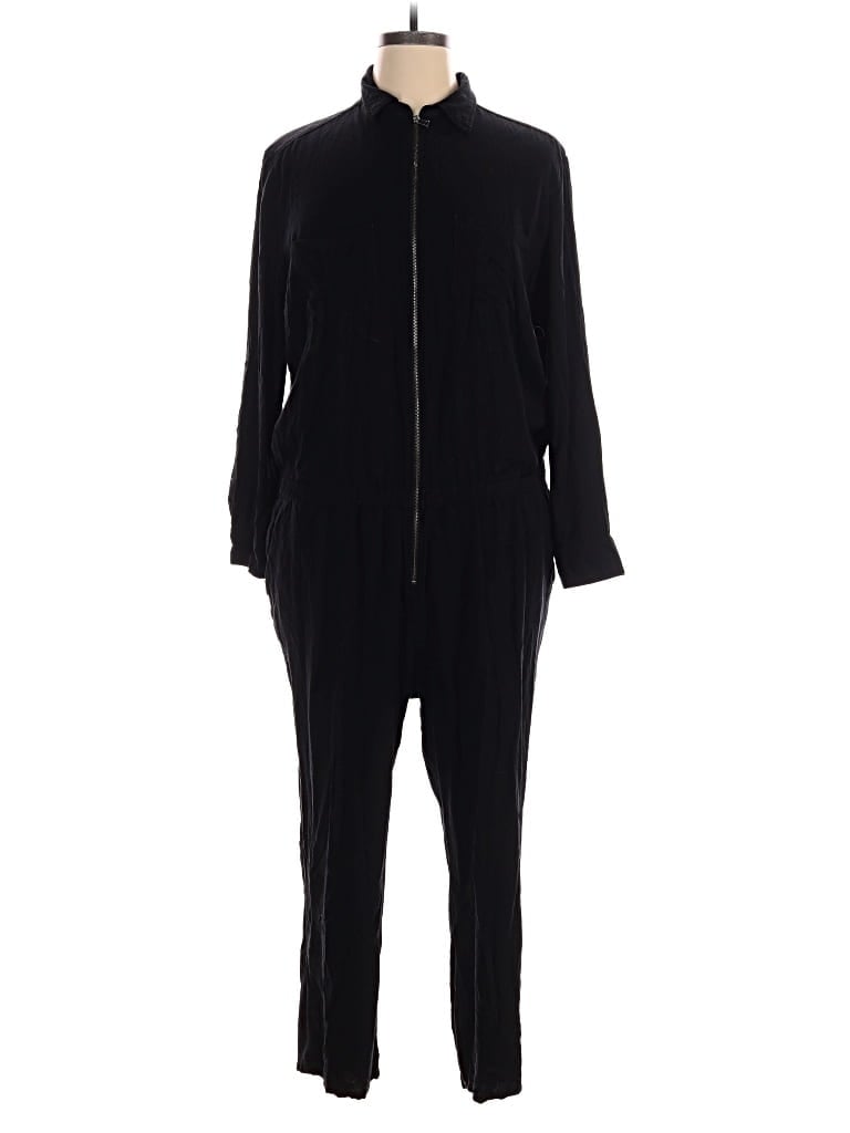 Pre-owned Ann Taylor Loft Jumpsuit In Black
