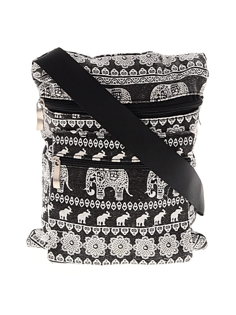 Pre-owned Unbranded Crossbody Bag In Black