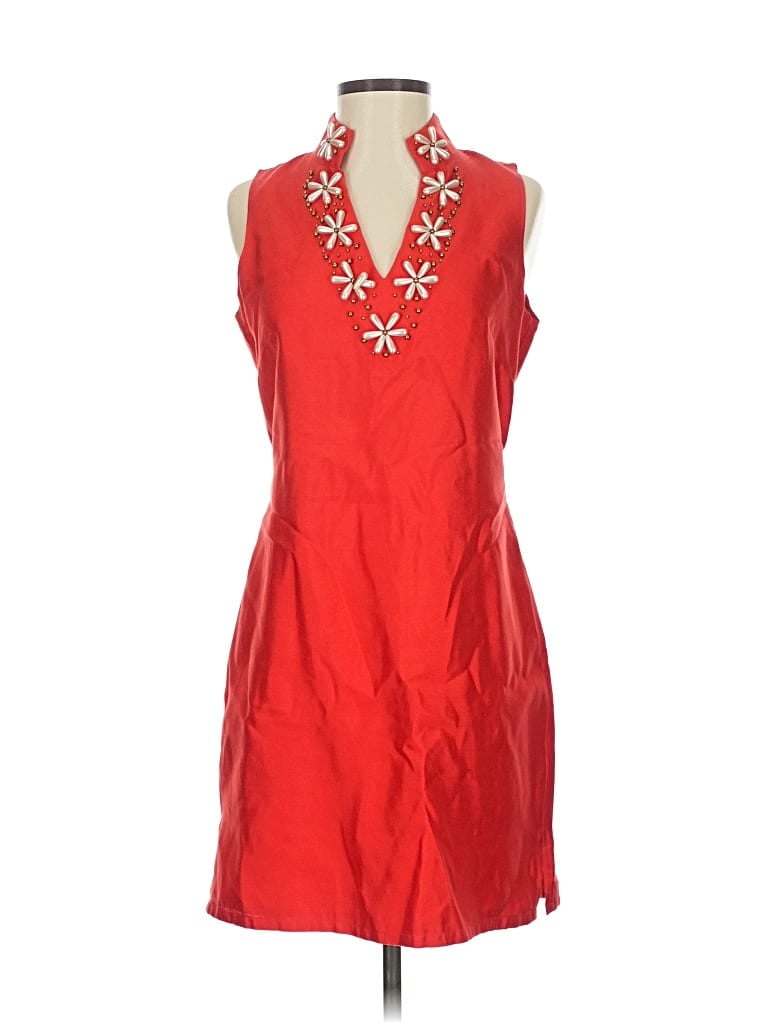 Pre-owned Sail To Sable Cocktail Dress In Red