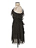 Hazel 100% Polyester Polka Dots Black Cocktail Dress Size S - photo 5