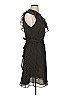 Hazel 100% Polyester Polka Dots Black Cocktail Dress Size S - photo 4