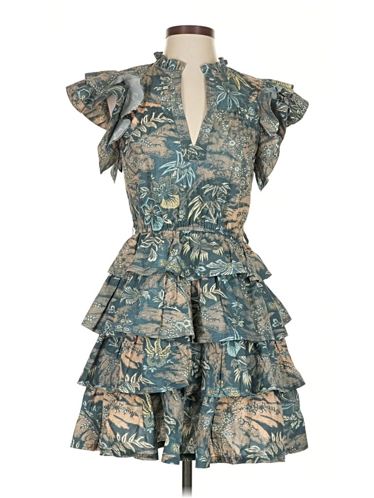 Pre-owned Ulla Johnson Cocktail Dress In Blue